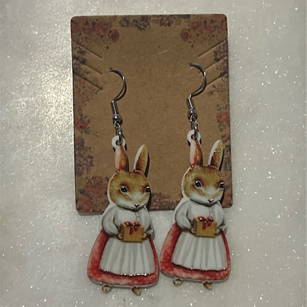 Bunny Earrings New